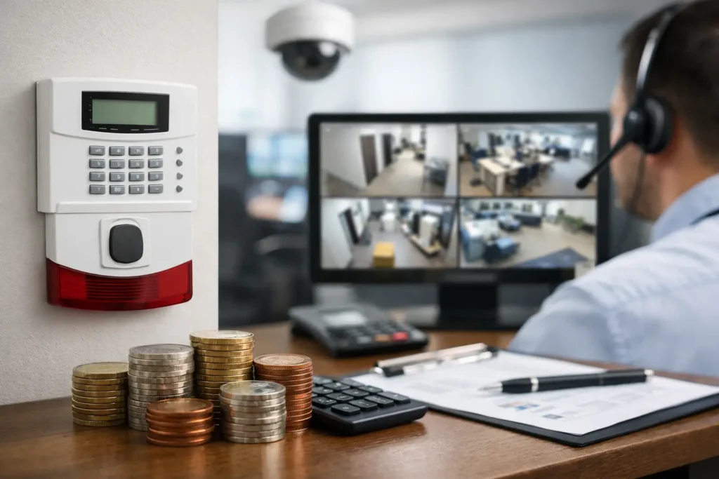 Alarm System Monitoring Cost for Businesses