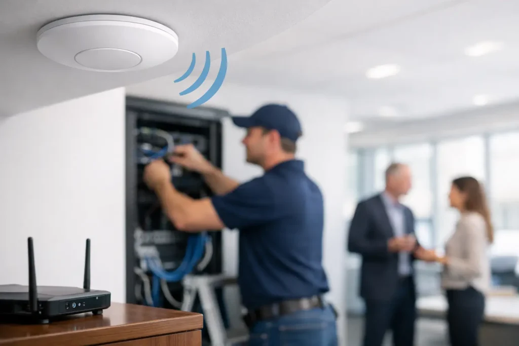 Business Wireless Network Installation That Lasts