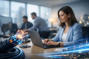 Fiber Internet for Business That Keeps Work Moving
